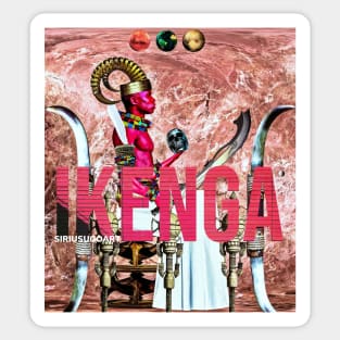 IKENGA By SIRIUS UGO ART Sticker
